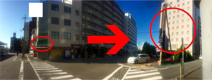 そのままグルーっと首を右に振ってください